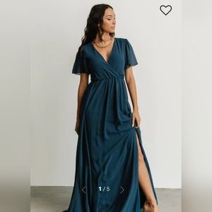 Baltic Born Vaughnie Maxi Dress, Topaz, XS